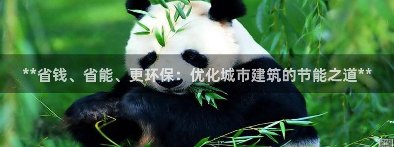 e尊国际-可可计划：**省钱、省能、更环保：优化城市建筑的节能之道**