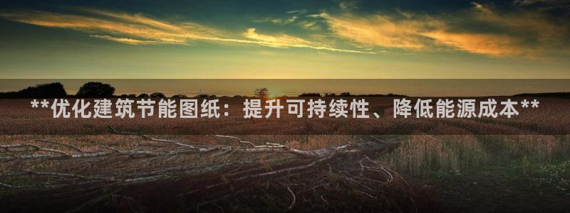 e尊平台：**优化建筑节能图纸：提升可持续性、降低能源成本**