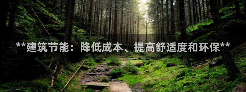 e尊国际7779：**建筑节能：降低成本、提高舒适度和环保**