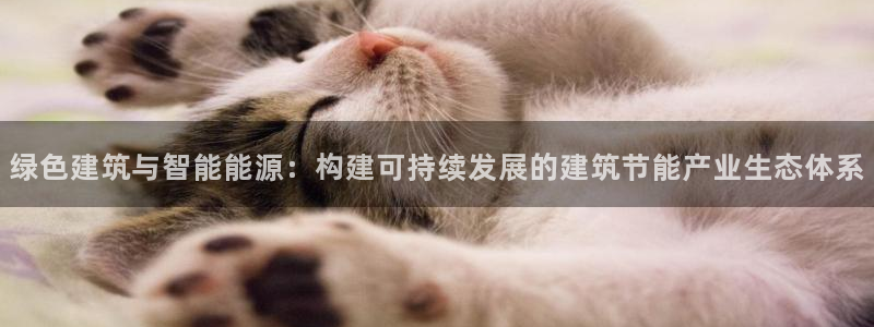 e尊国际娱乐官网下载：绿色建筑与智能能源：构建可持续发展的建筑节能产业生态体系
