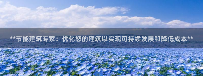 e尊国际是干什么的：**节能建筑专家：优化您的建筑以实现可持续发展和降低成本**