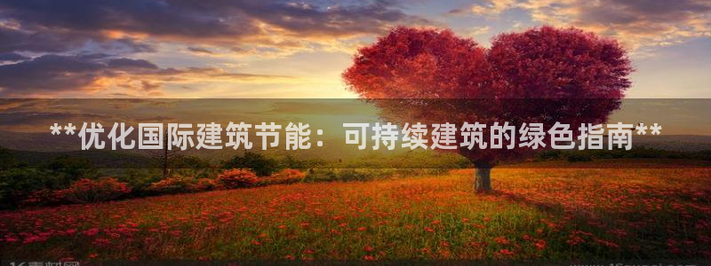 e尊国际是干什么的：**优化国际建筑节能：可持续建筑的绿色指南**