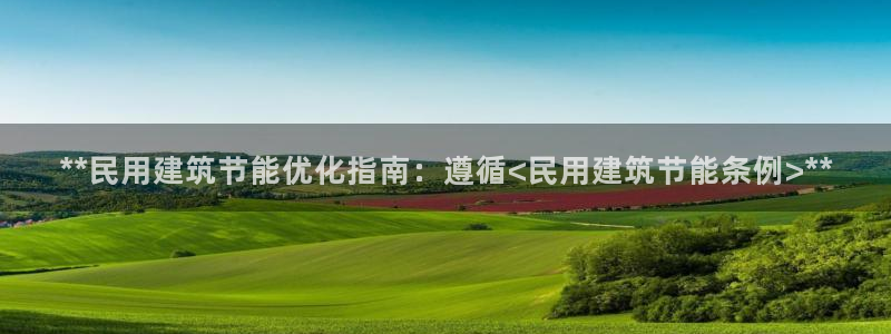 e尊国际可靠吗：**民用建筑节能优化指南：遵循<民用建筑节能条例>**