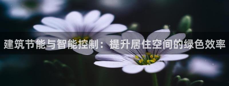 e尊国际平台：建筑节能与智能控制：提升居住空间的绿色效率