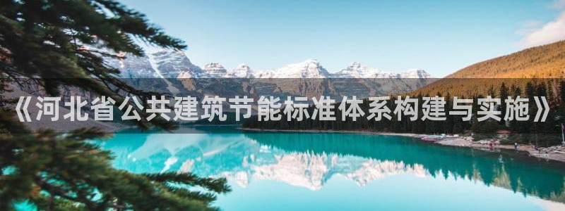 e尊国际客服：《河北省公共建筑节能标准体系构建与实施》